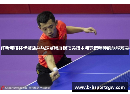 许昕与格林卡激战乒乓球赛场展现顶尖技术与竞技精神的巅峰对决